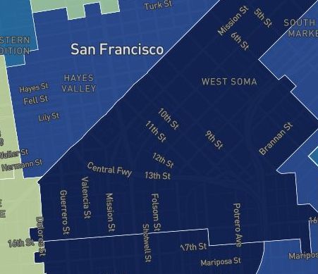 Image: The latest Covid map says my zip code is a hot zone...