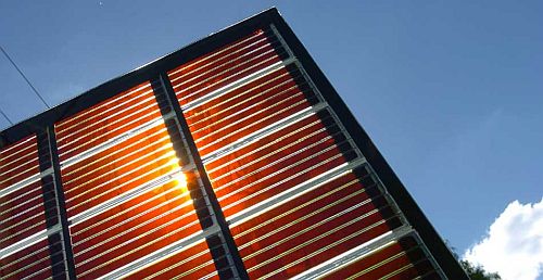 Image: Perovskite solar panel, from Focus on: Perovskite solar, Energy Source & Distribution, 3/18/2016...